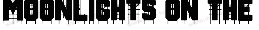 Moonlights on the be字体转换